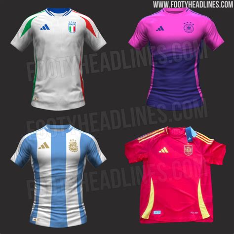 adidas 2024 national team kits